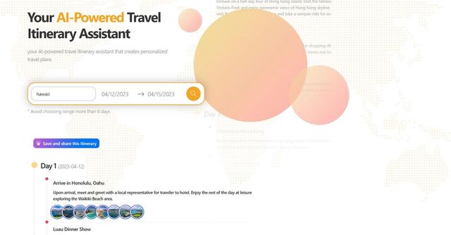 Aitinerary - Plan your dream trip with Aitinerary Ai travel tool