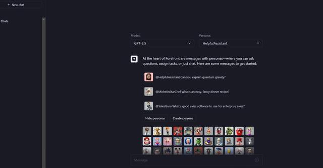 ForeFront AI - Streamline processes with customizable natural language processing for your company.