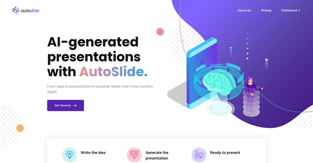 AutoSlide - Generate AI-generated presentations with AutoSlide