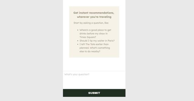 TripTip - Get ideas on where to eat, what to do, and where to go next