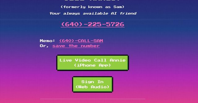 Call Annie - AI-Powered Virtual Assistant Chatbot