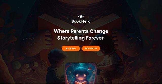BookHero - Where Parents Change Storytelling Forever.
