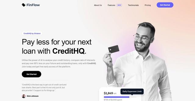 CreditHQ - Explore what if scenarios for your credit score