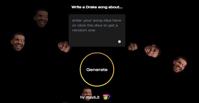 Drayk It - Make AI Drake Songs About Anything