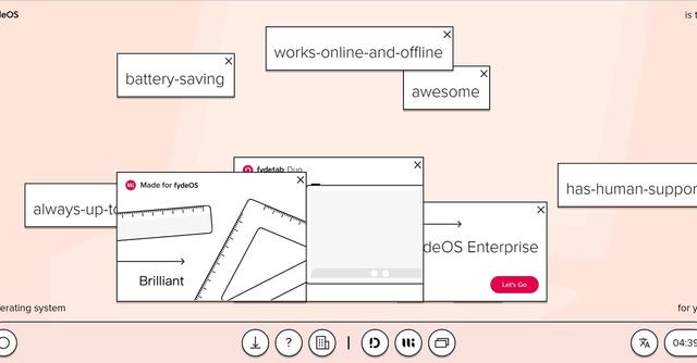 FydeOS - Chatbot-enabled OS for user support.