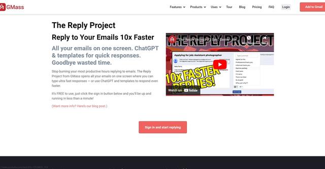 GMass - Automated email management boosting productivity.