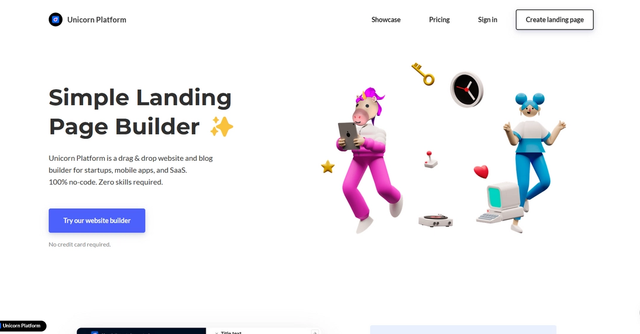 Unicorn Platform - Unicorn Platform's latest AI version makes website building a breeze with its AI-powered features. From stunning website designs to effortless content customization, you'll have a website up and running in no time.
