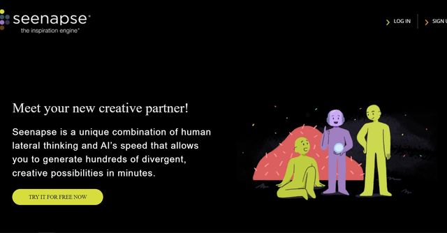Seenapse - Come up with more, better ideas faster for marketing and advertising.