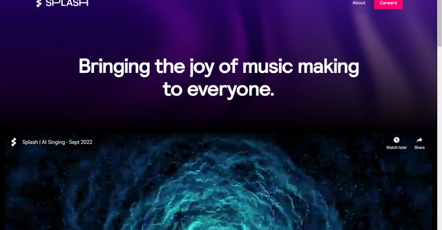 Splashmusic - Sharing the joy of music with all.