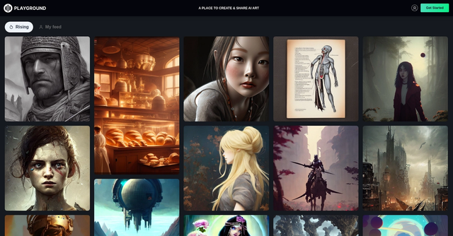 Playground AI - Create art, logos, videos, posters with free online AI image creator.