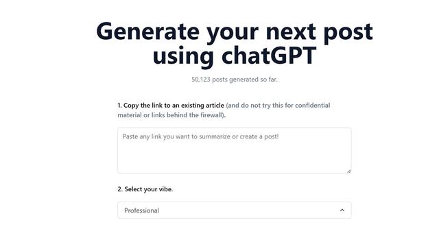PostGenius - Fuel Your Next Blog Post with PostGenius