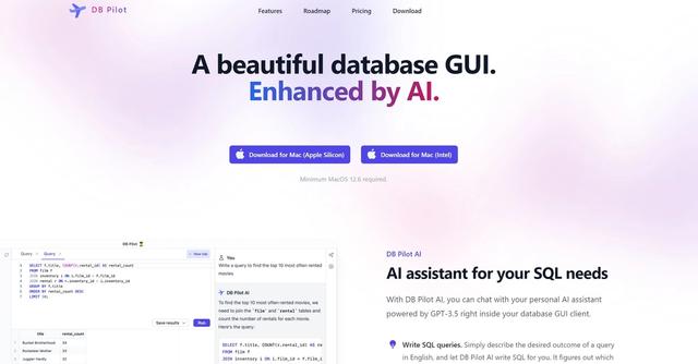 DB Pilot - AI assistant for your SQL needs