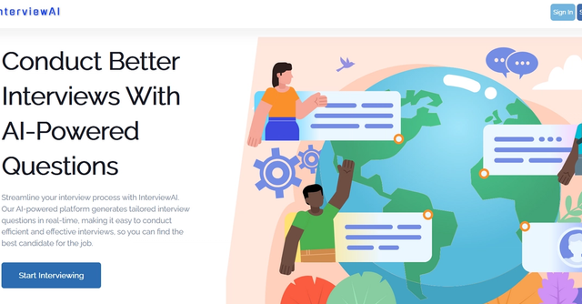 InterviewAI - AI-powered tools to interviewers to conduct great interviews