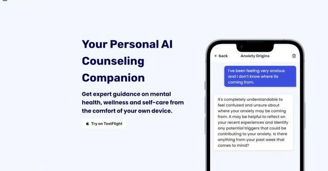 MindGuide - Tailored mental health counseling companion.