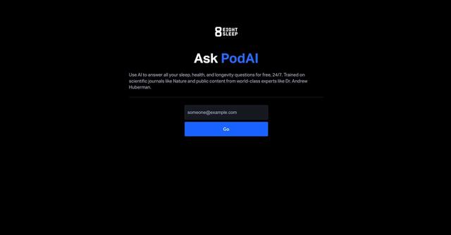 PodAI - Personalized sleep insights via chatbot.