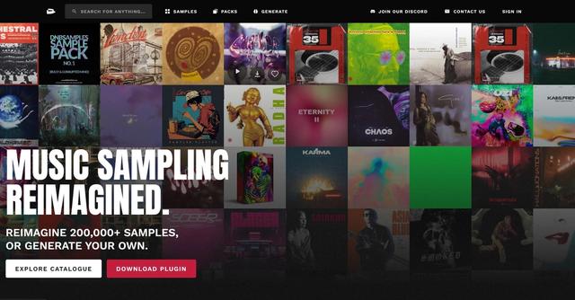 TwoShot - Vast library of over 200,000 samples sourced from indie creators and music labels, covering diverse genres and styles.