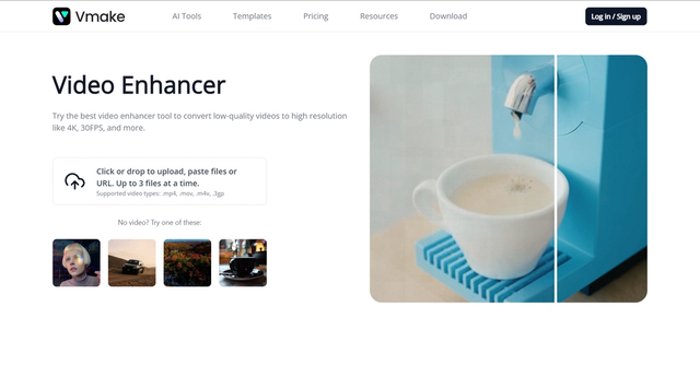 Video Enhancer - Restore blurry or old videos to improve visual clarity and overall appearance.
