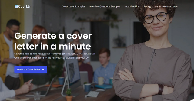 CovrLtr - Quick and tailored cover letter writing and management for job applications.