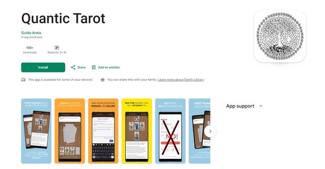 Quantic Tarot - AI-powered tarot card reading app that delivers personalized and expert-level tarot readings