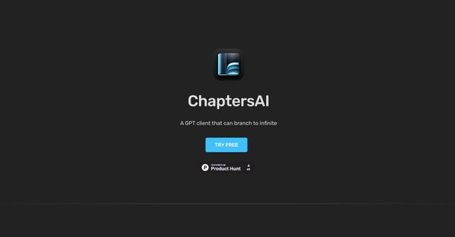 ChaptersAI - ChaptersAI is a GPT client that offers a chat interface for OpenAI's GPT language model.
