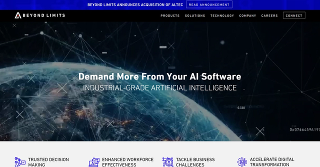 Beyond - Transform your business with AI that delivers transparent, auditable recommendations to empower your workforce.