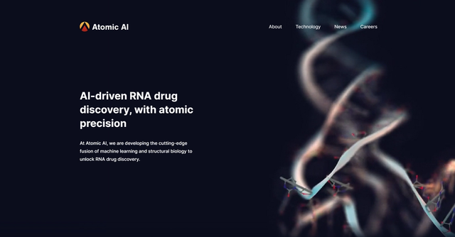 Atomic AI - AI-driven RNA drug discovery, with atomic precision.
