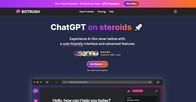 Botrush - Enhanced user interface for ChatGPT, offering advanced features for improved AI interactions.