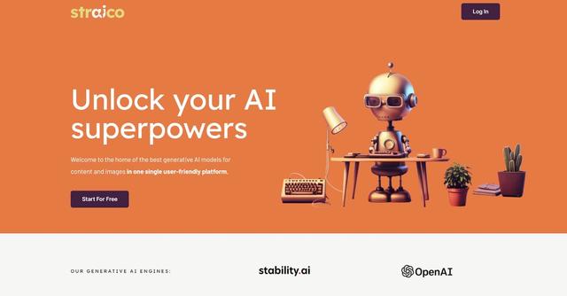 Straico - Seamlessly integrates content and image generation, designed to boost creativity and productivity for individuals and businesses alike.