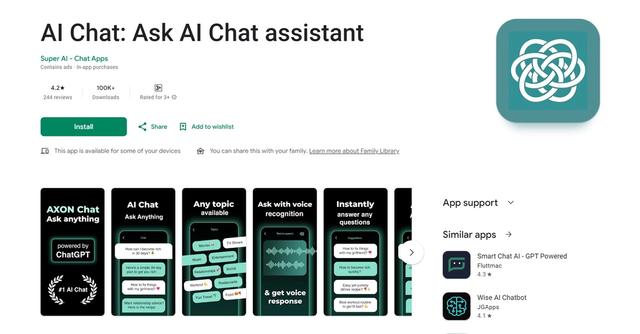 AI Chat - Turbo-charged AI assistant, powered by GPT-4, is ready to provide instant answers, suggestions, and ideas across a wide range of topics.