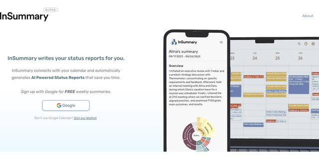 InSummary - Your Time-Saving Weekly Status Reports Solution.