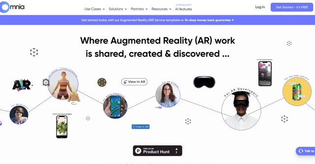 Omnia - Create 3D models based on text prompts or uploaded images.