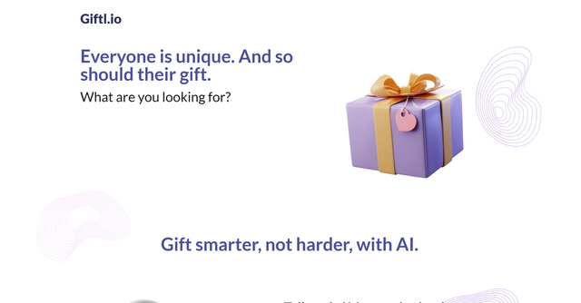 Giftl.io - Effortless Gifting, Tailored for You