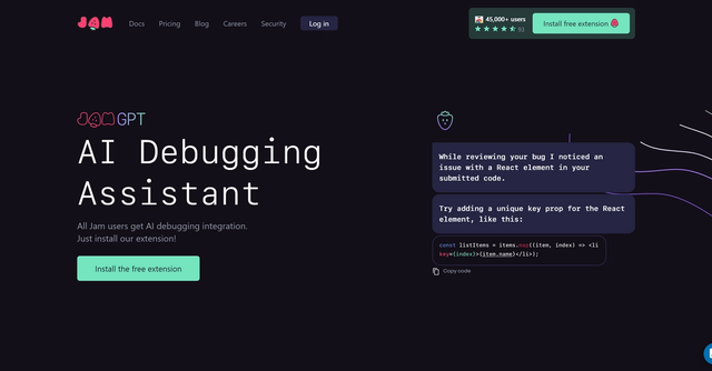 Jam - Your AI Debugging Assistant for Efficient Bug Fixing