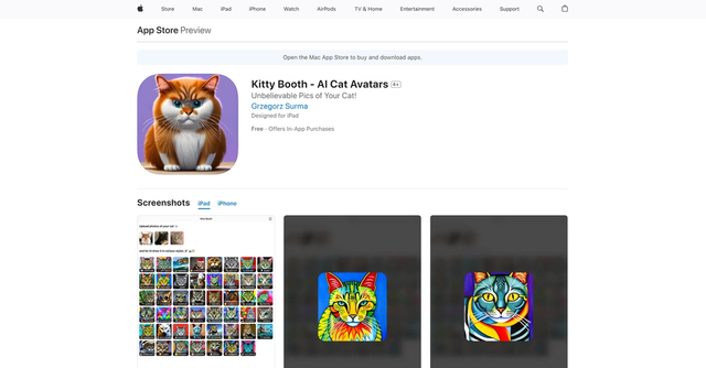 Kitty Booth - Create and Customize Cat Avatars with AI Magic
