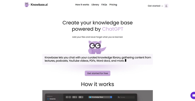 Knowbase - Store and chat with your knowledge base