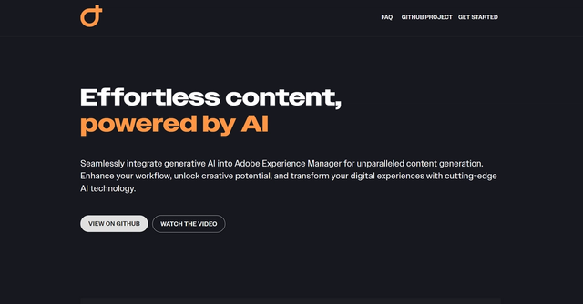 Opax - Seamless Generative AI Integration for Adobe Experience Manager