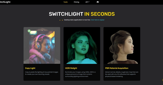 Switchlight - Be anywhere, anytime with just a click.