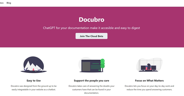 Docubro - Designed to simplify and enhance documentation accessibility.