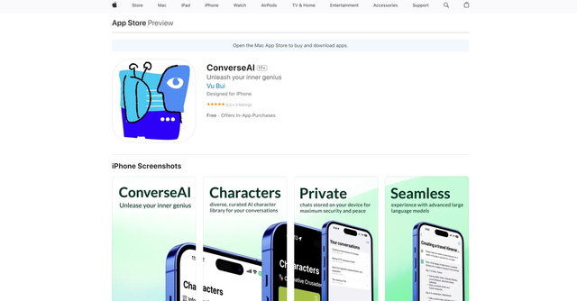 ConverseAI - Revolutionize Conversations on iOS