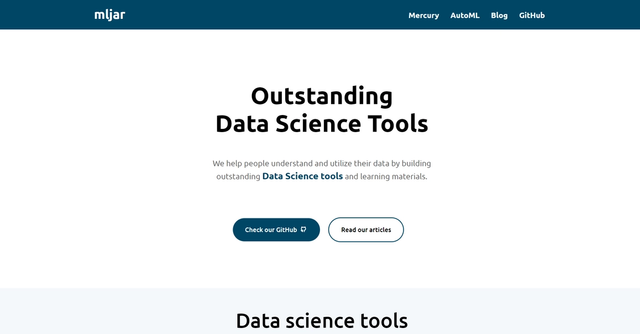MLJAR - Empowering Your Machine Learning Journey