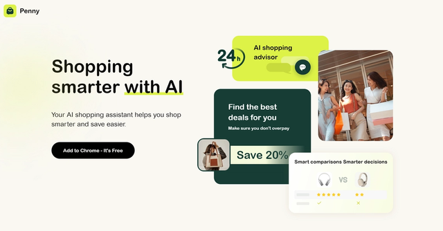 Penny AI - Enjoy seamless price comparison, similar items discovery, and automated pros and cons analysis.