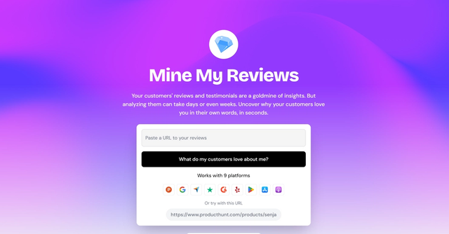 Mine My Reviews - Streamlining Testimonial Management