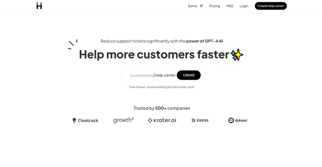 Help Center - Instant Answers with AI-Powered Knowledge Base