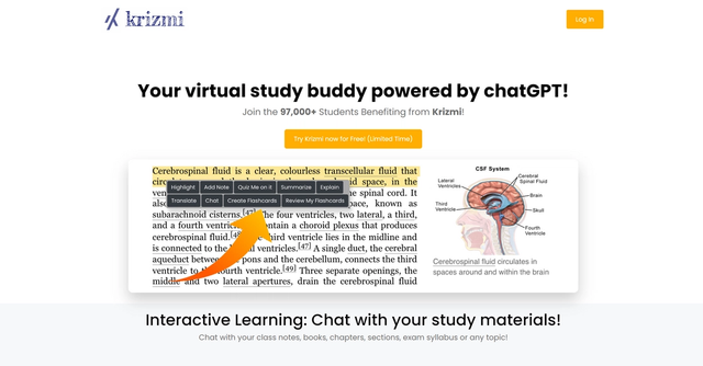 Krizmi - Virtual Study Buddy powered by chatGPT