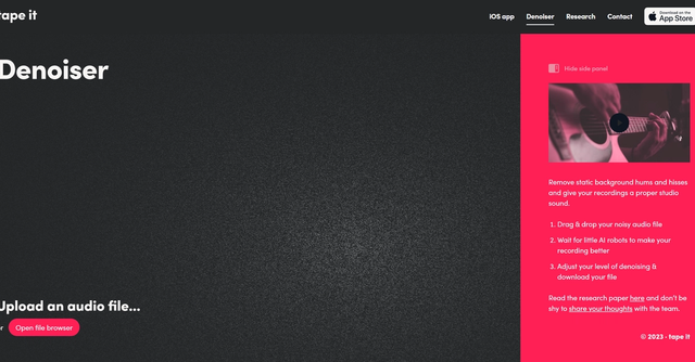 Denoiser - Elevate Your Audio Quality