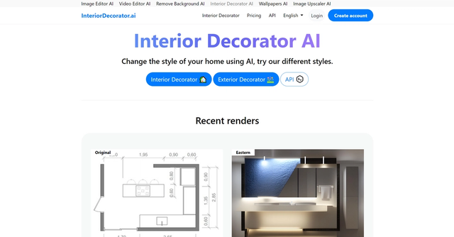 Interior Decorator AI - Unleash Design Inspiration with AI-Powered Interior Decoration