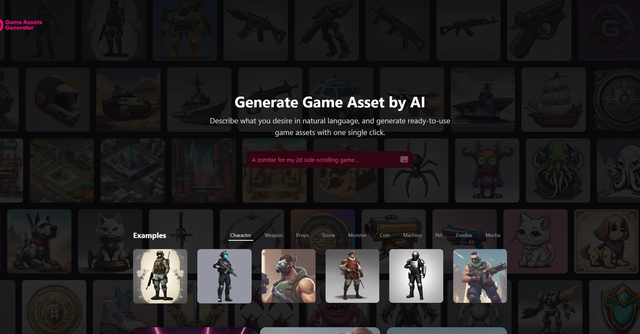 Game Generator - Easily integrate AI-generated resources into your game development workflow.