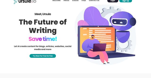 Ursule.io - All-in-one French AI productivity solution for businesses and freelancers.