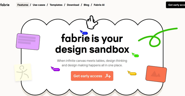 Fabrie AI - Adding AI to designers' daily workflow with an infinite whiteboard and database