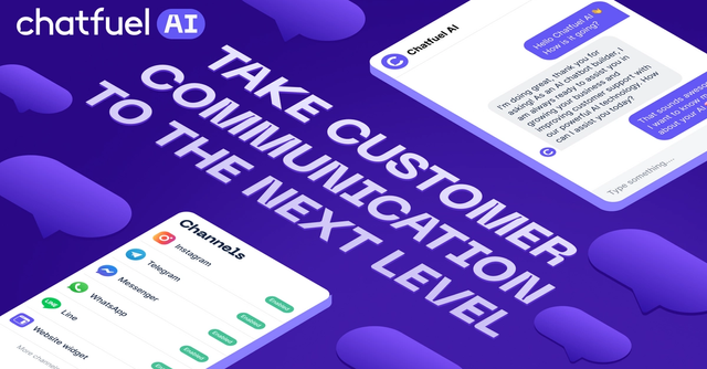 Chatfuel AI - AI-powered chatbot platform: elevate customer support and sales